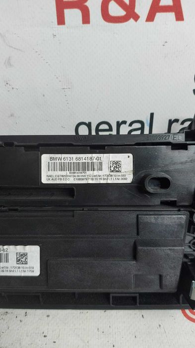 Conjunto Auto Rádio Climatronic BMW Série 1 F20 F21 Série 3 F30 F31 Original