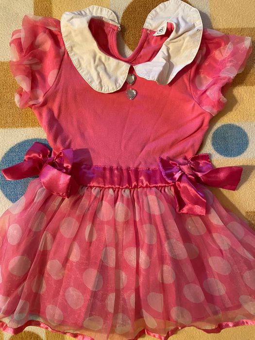 Vestido minnie rosa