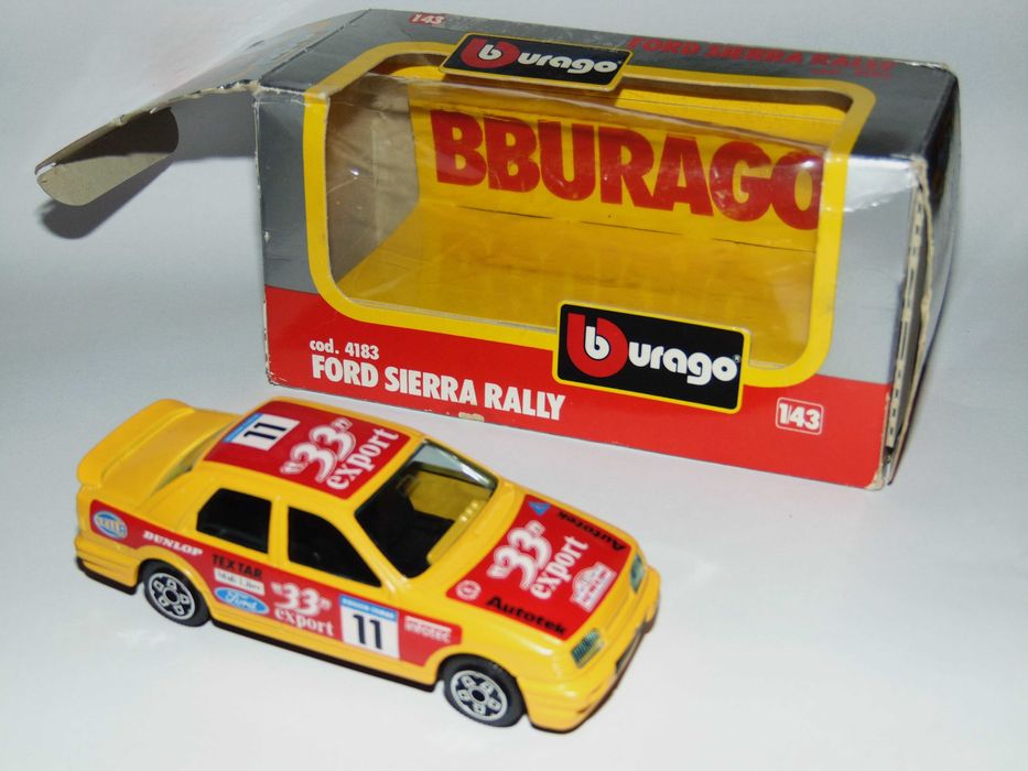 Miniatura em metal Ford Sierra Rally by BURAGO.