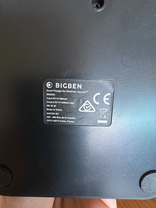 Estação de Carregamento BigBen QuadCharge – Nintendo Switch Joy-Con