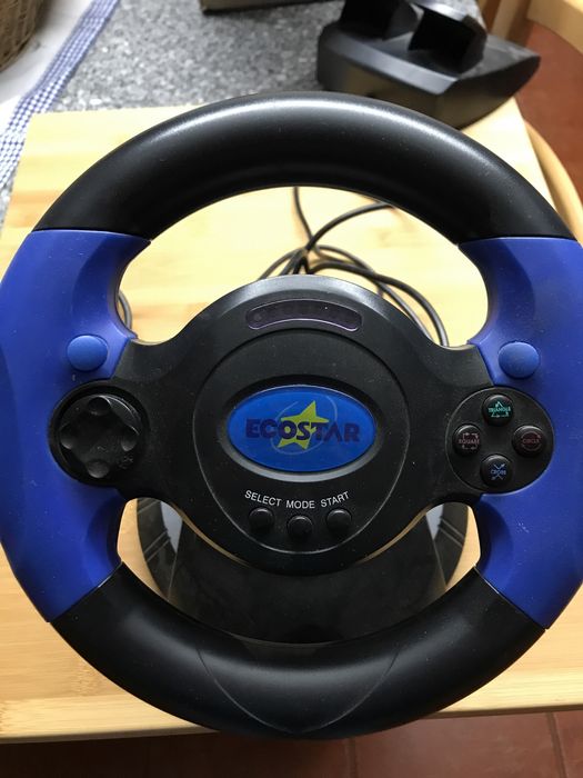Steering Wheel with Controls and Gear Shifter, with Pedals for PS264739693048963122