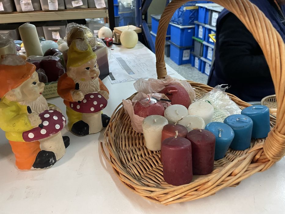 Velas simples e em copo