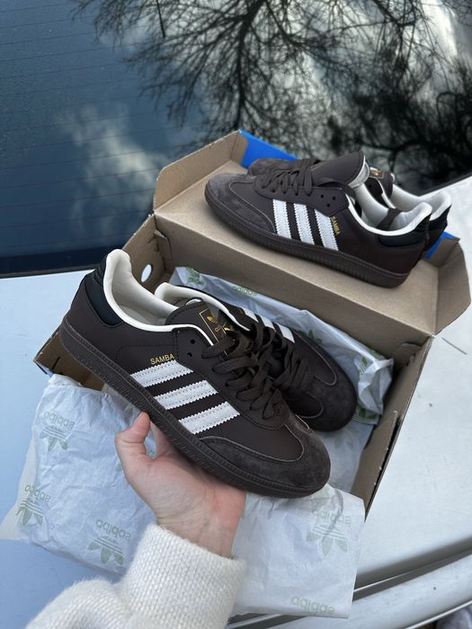Adidas samba. Адідас самба шоколадні, коричневі самби 36-41 розмір