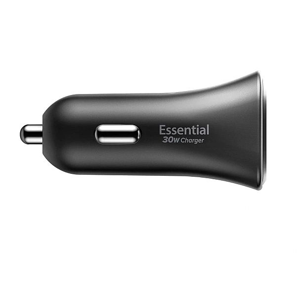 Ładowarka samochodowa Spigen Essential EV301/30 W - czarna