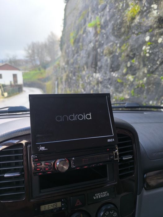 Vendo rádio Android 1din ecrã 7"