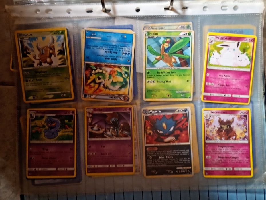 Cartas Pokémon algumas raras