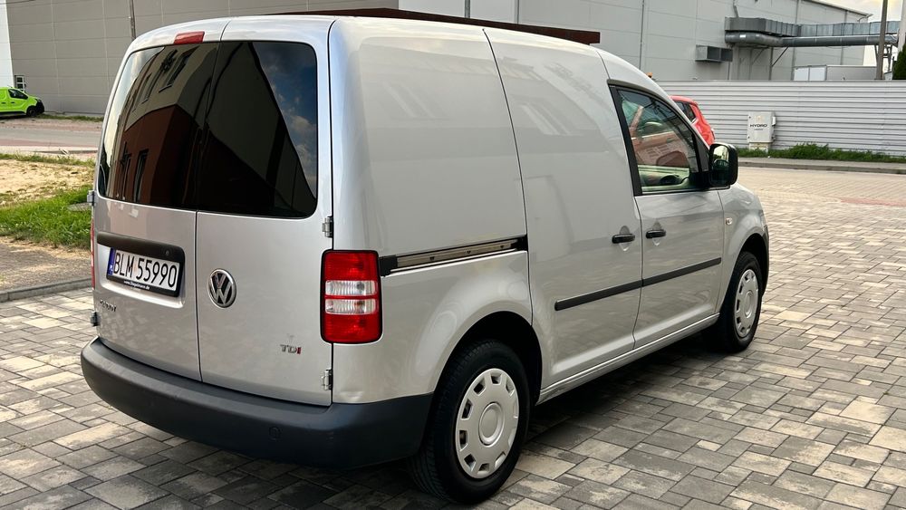 VW Caddy 1.6 TDI, 2013/14r, klimatyzacja, elektryka, bardzo ładny i zadbany