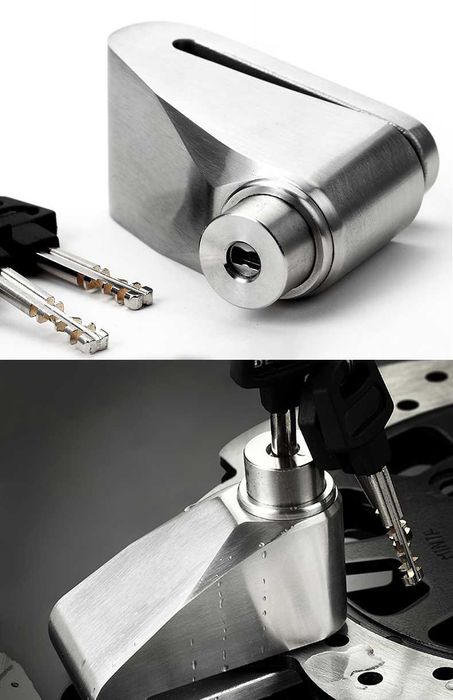 Вело замок Cyber-Lock на тормозной диск для велосипеда мотозамок мото