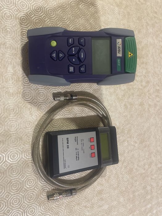 Medidor Óptico PON meter e medidor RF