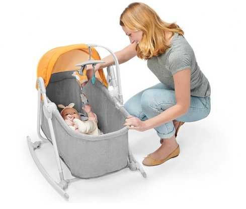 Berço KINDERKRAFT, 5 em 1, Novo usado 1x