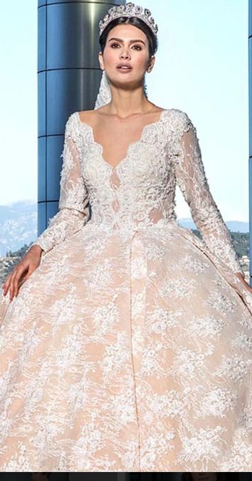 Королевское свадебное платье