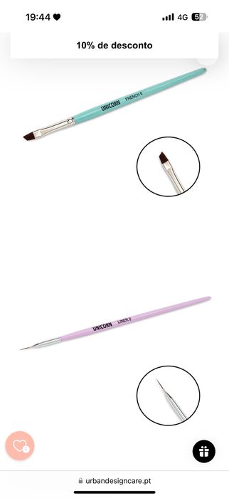 Kit pinceis Unicorn Urban