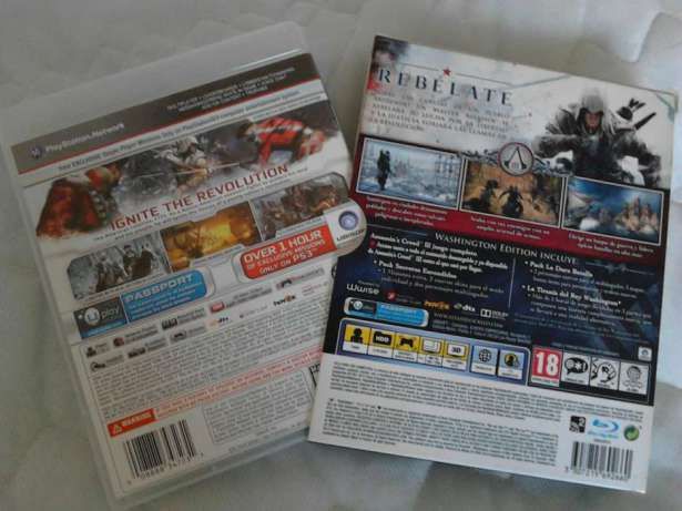 Assassins Creed III Washington Edition - PS3