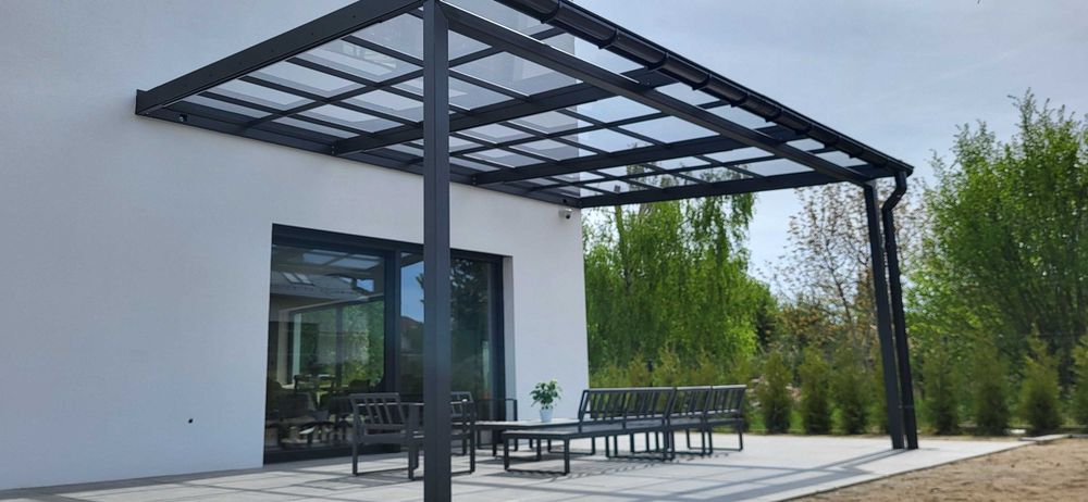 Zadaszenie tarasu Pergola z montażem Dowolny wymiar, szybko i solidnie