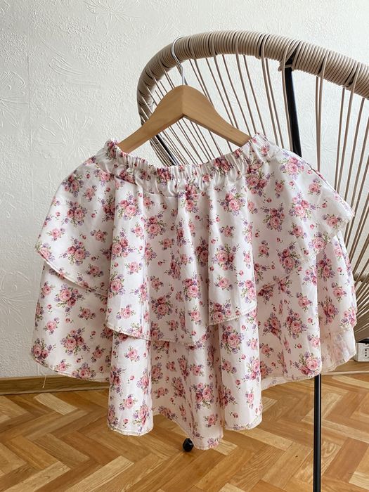 Wassyl spódniczka S krótka mini kwiaty