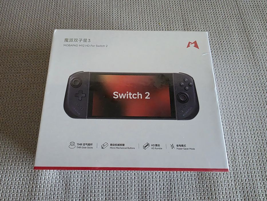 Mobapad M12 HD para Nintendo Switch 2 - Novo e Selado