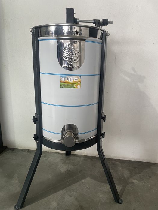 Extrator de mel manual 3 cestas em inox
