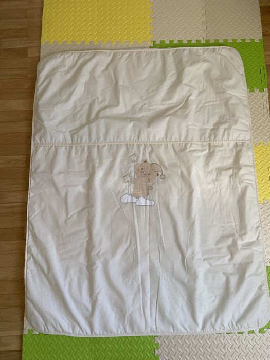 Edredão cama de grades