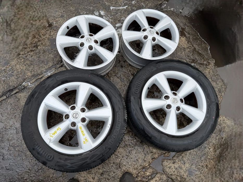 Felgi 17' koła Nissan Qashqai J10 5x114,3 ET40 17x6,5J centr 66,1 OE
