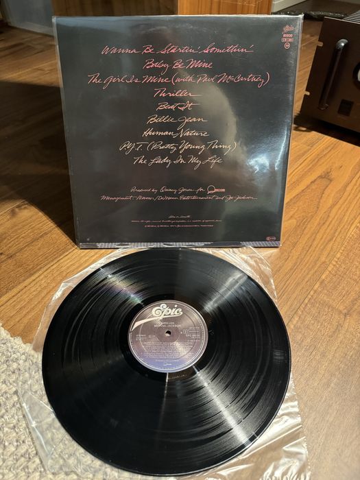 Продам платівки Michael Jackson - Bad , Thriller LP Oficial EU