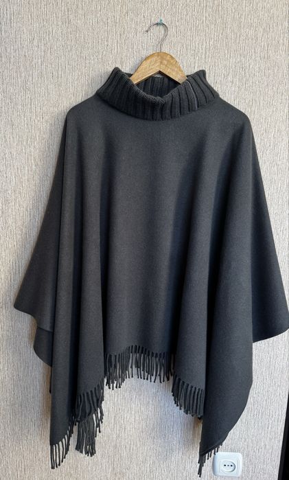 пончо з натуральної вовни, кашеміру та шовку fabiana filippi