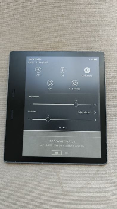 Kindle Oasis 3 8GB 10 generacja