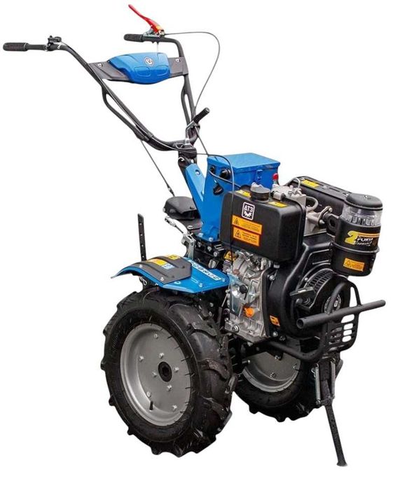 Мотоблок ДТЗ 512ДНЕ– К | 12 к.с. | Дизель | ЕЛЕКТРОСТАРТЕР | ДЗВОНИ