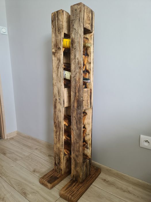 Stojak na wino pionowy stojący