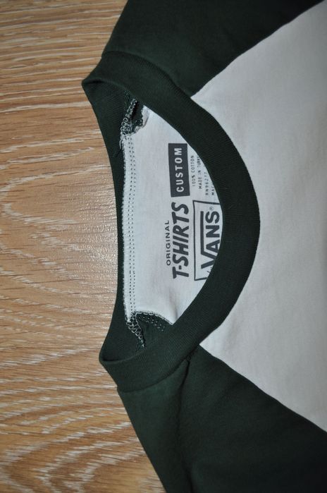 Яркая мужская кофта реглан лонгслив Vans