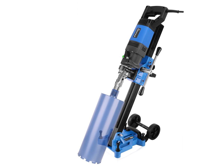 Wiertnica diamentowa 2300W + statyw regulowany | fi 202 mm | Mikroudar