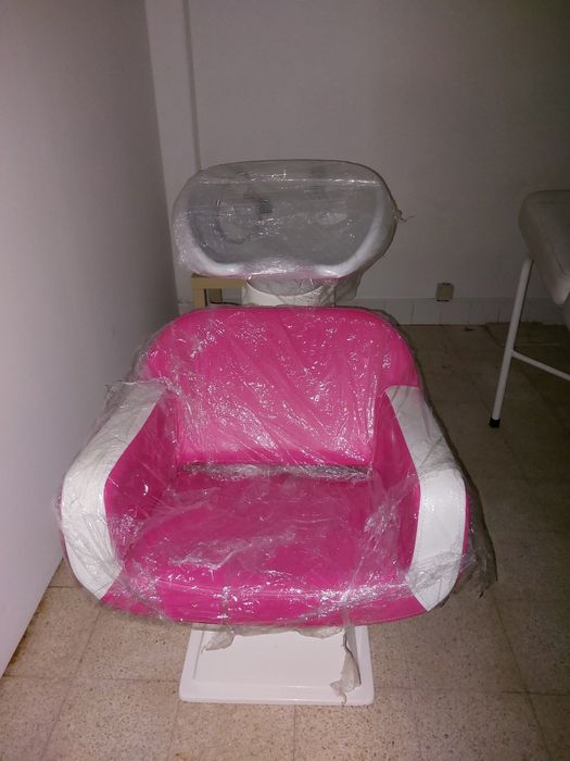 Rampa de cabeleireiro, móveis de salão