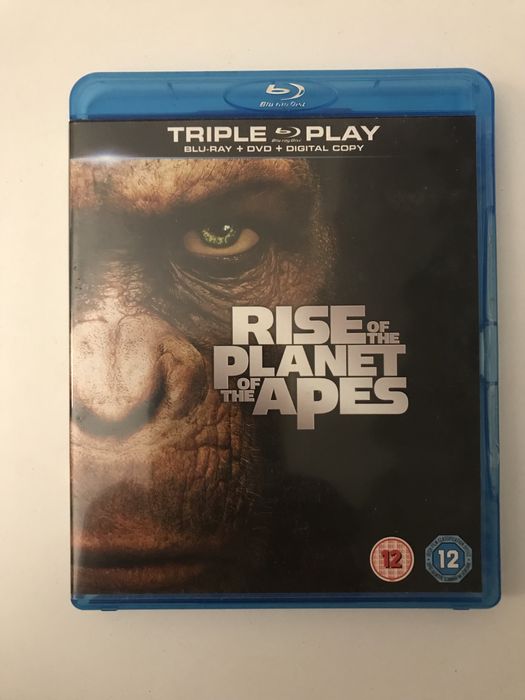 Blueray dvd Rise of thr planet of thr apes blu ray dvd