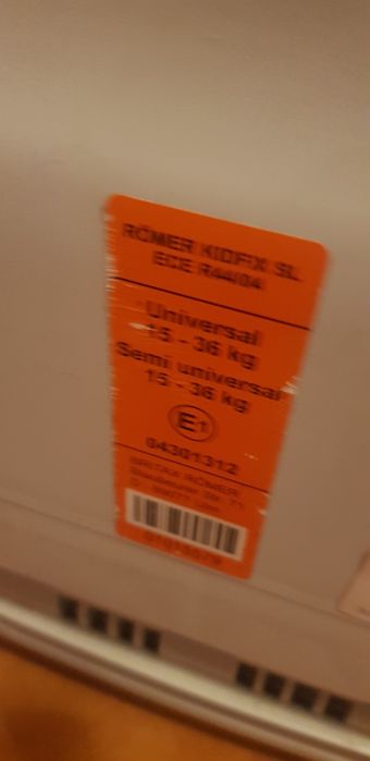 Fotelik samochodowy Romer Kidfix Isofix