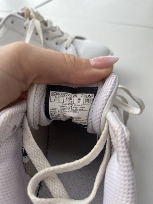 Sapatilhas Fila Brancas