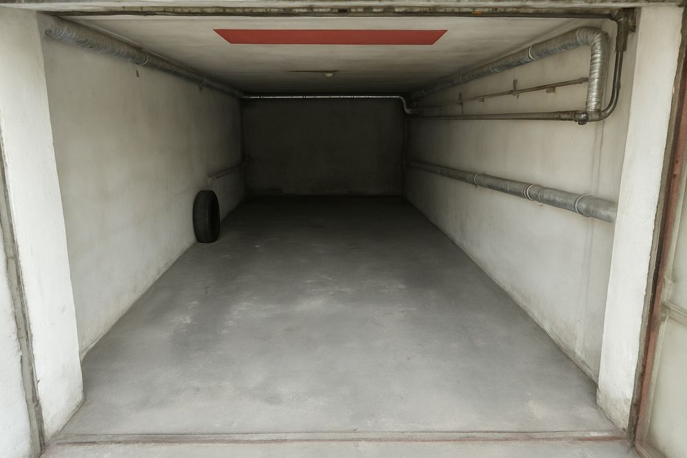 Garaż prąd woda izolowany