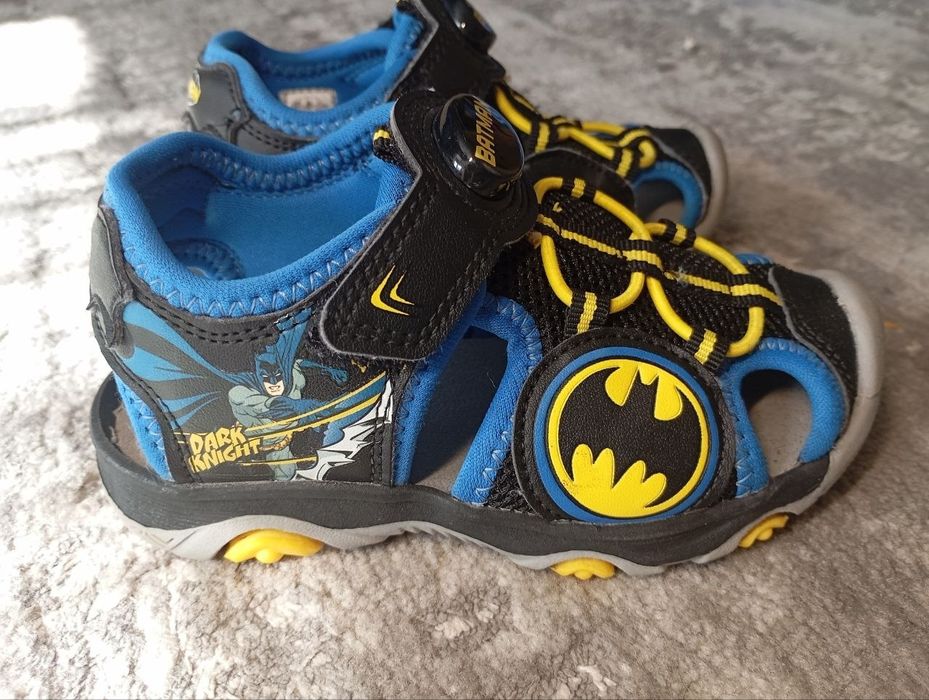 Сандалі BATMAN з підсвіткою 25р 17см