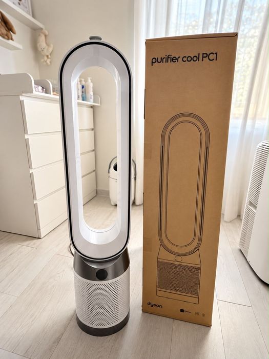 Dyson Purifier Cool PC1 Branco – Como Novo + Garantia