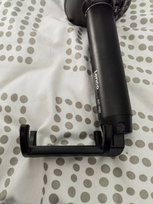 Microfone com coluna