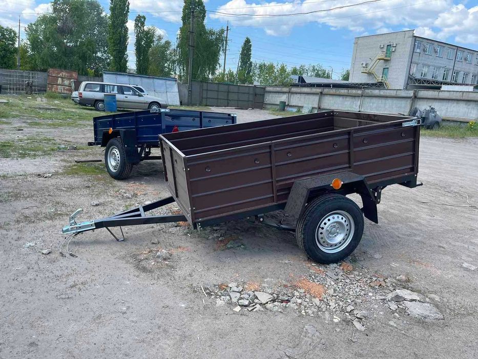 Легковий причіп Дніпро-170 на ресорах Волга (посилений)