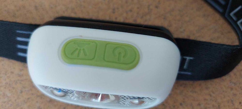 Фонарик налобный с функцией жестового управления, на аккумуляторе