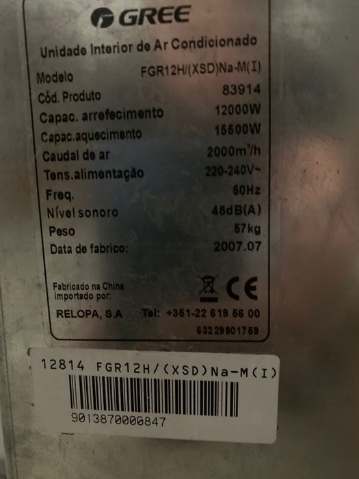 Ar condicionado trifasico