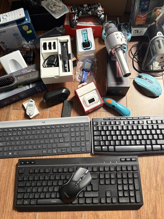 Elektronika uszkodzona Mix do naprawy lub na części