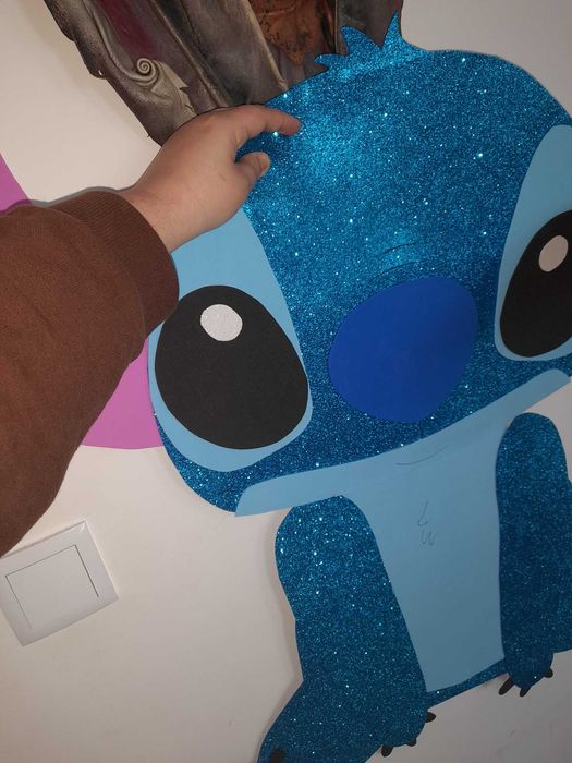 Adesivo gigante 1 metro Stitch eva