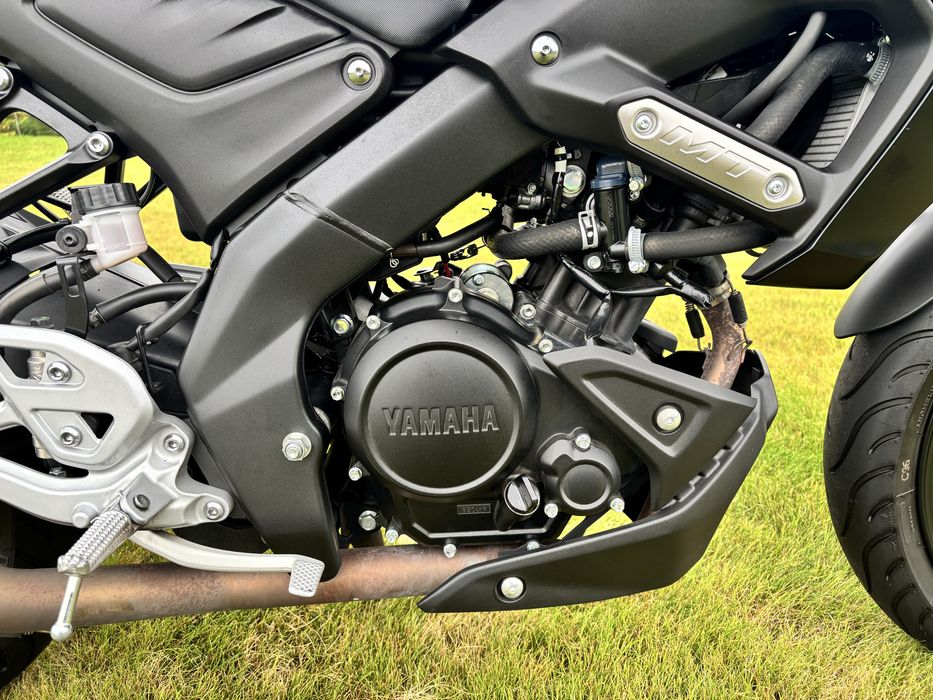 Yamaha MT 125, 24r kat. A1/B wydech Leo Vince