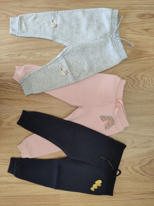 Conjunto de 3 calças de menina 18-24m