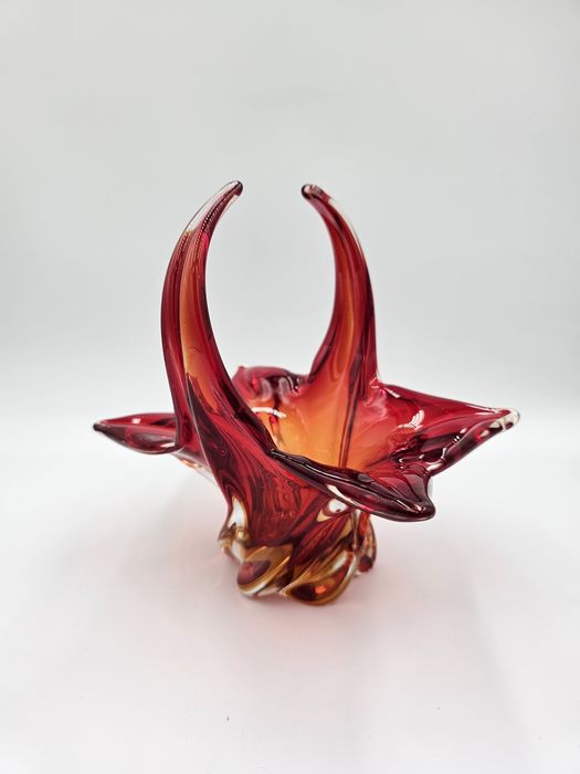 Koszyk Murano Czerwony