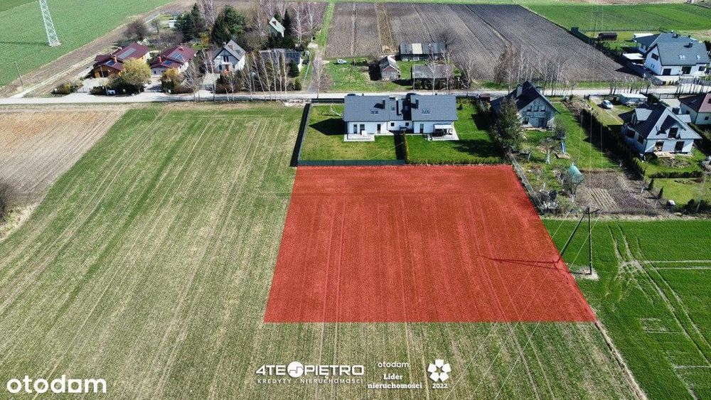 Krępiec, 1968m2, II linia zabudowy, media