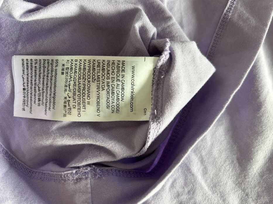 Koszulka damska z krótkim rękawem Calvin Klein rozmiar S