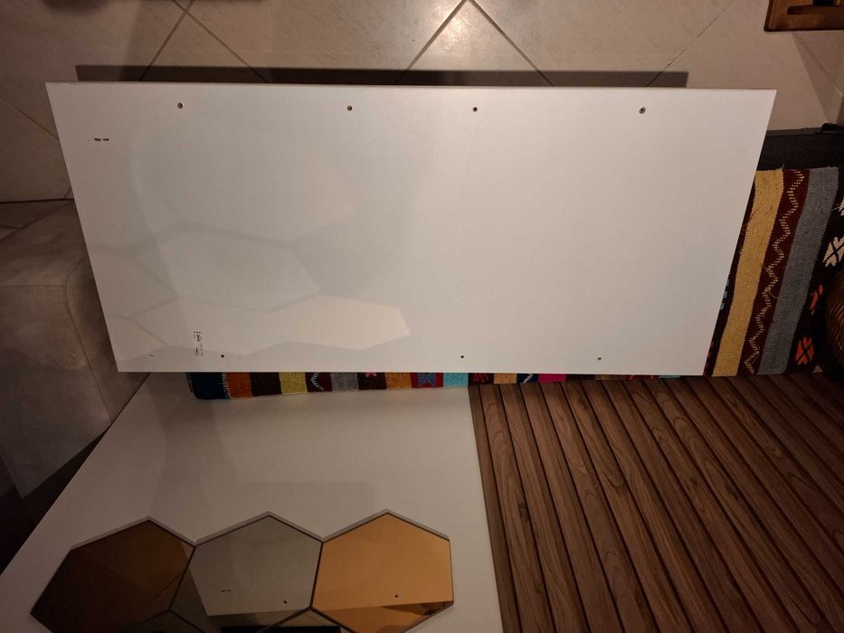 Prateleira branca 110x51x2 em ótimo estado