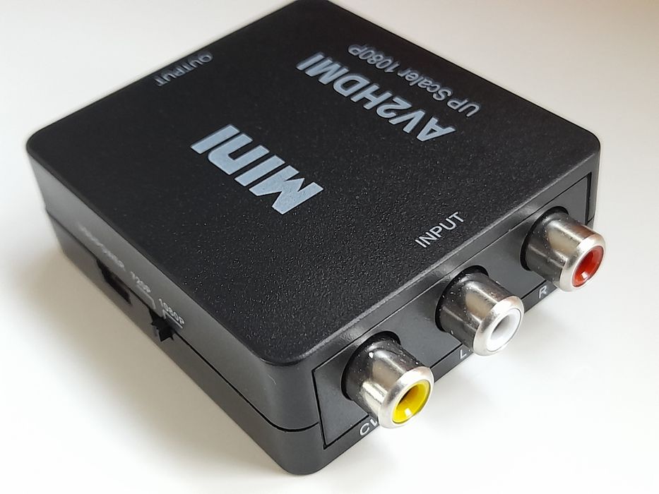 Конвертер видеосигнала MINI AV2HDMI UP Scaler 1080p AV to HDMI